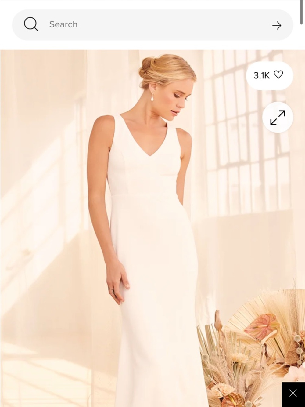 Lulu’s White Wedding Dress